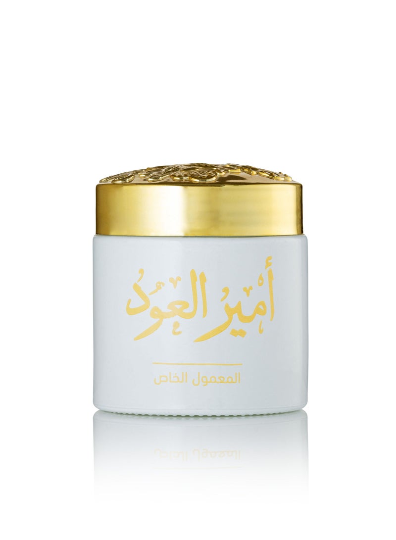 OUD LOVER Amir Al Oud Private Maamoul Premium Oriental Incense with Long Lasting Rich Scent in Elegant Jar - Image 2
