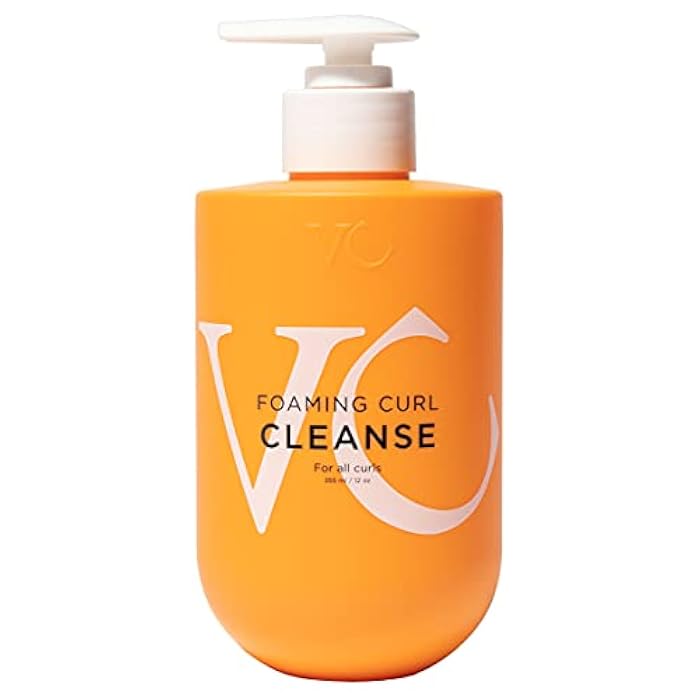 Foaming Curl Cleanse – Clarifying Shampoo for All Curly Hair Types – Curl Enhancing, Moisturizing, Hydrating Frizz-Free, Enhanced Bounce – Sulfate; Paraben and Silicone Free, 12 Fl Oz - Image 1
