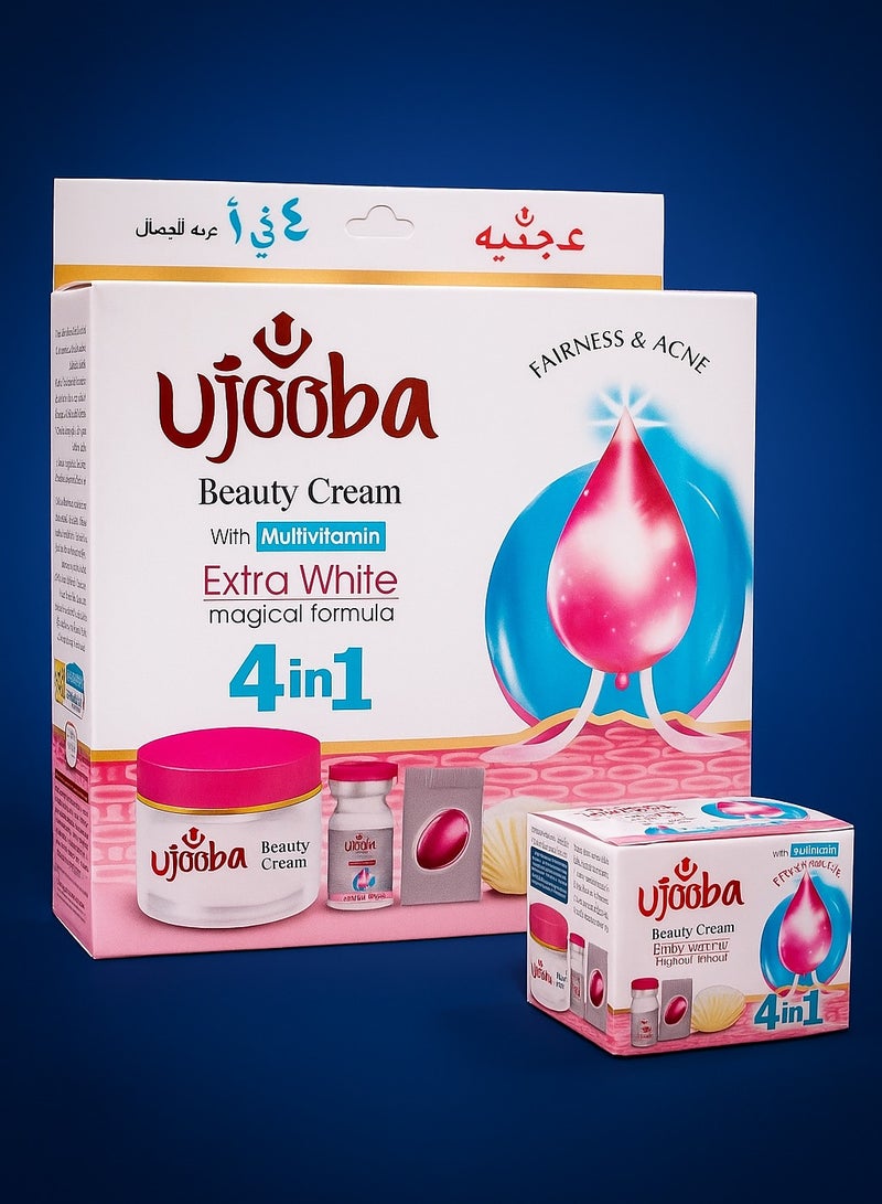 عوجوبا كريم الجمال إكسترا وايت 4 في 1 تركيبة سحرية 12 قطعة - Image 1