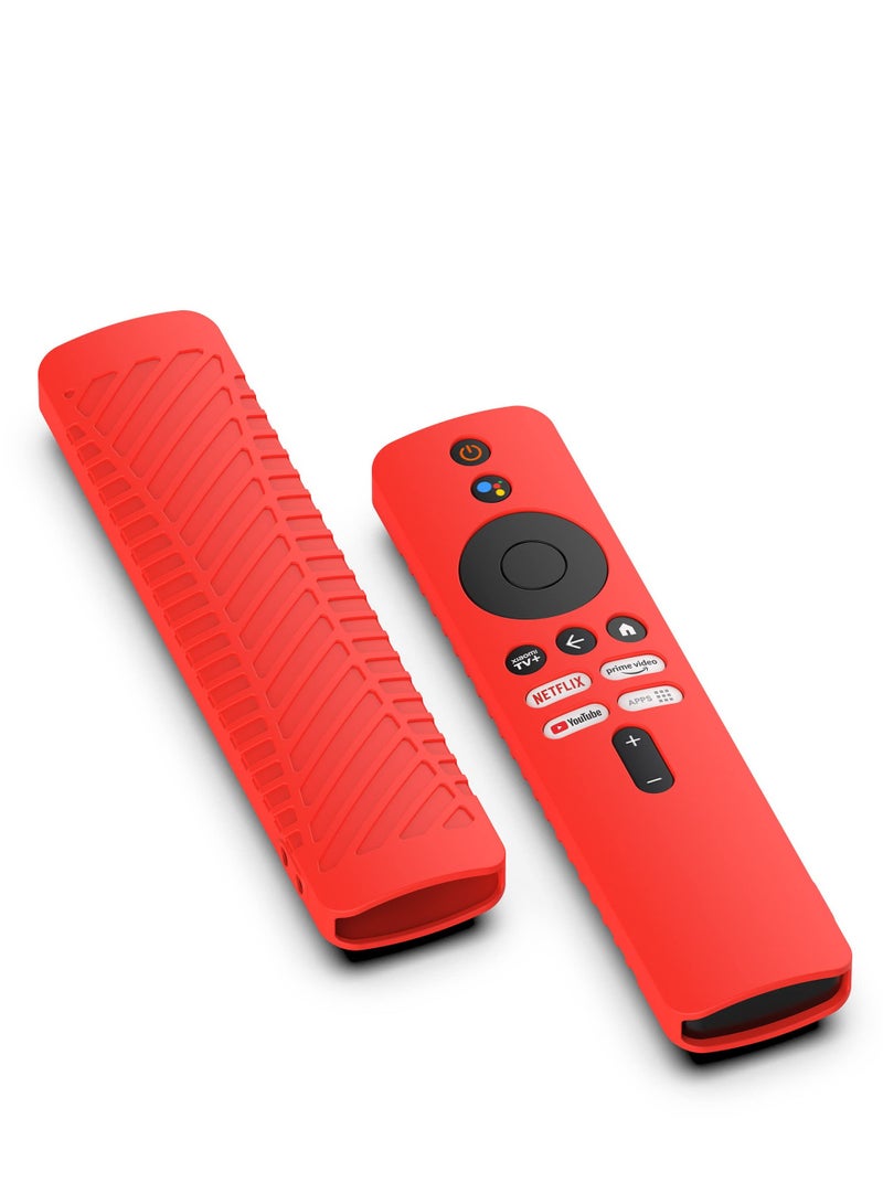 Excefore Silicone Case for for Xiaomi Mi Box 4K TV, Silicone Protective Case for Xiaomi Mi Box 4K TV (2nd Gen) Remote, 2nd Gen Stick Remote Control Anti Slip Silicone Protective Skin Cover with Lanyard (Red)  - Image 4