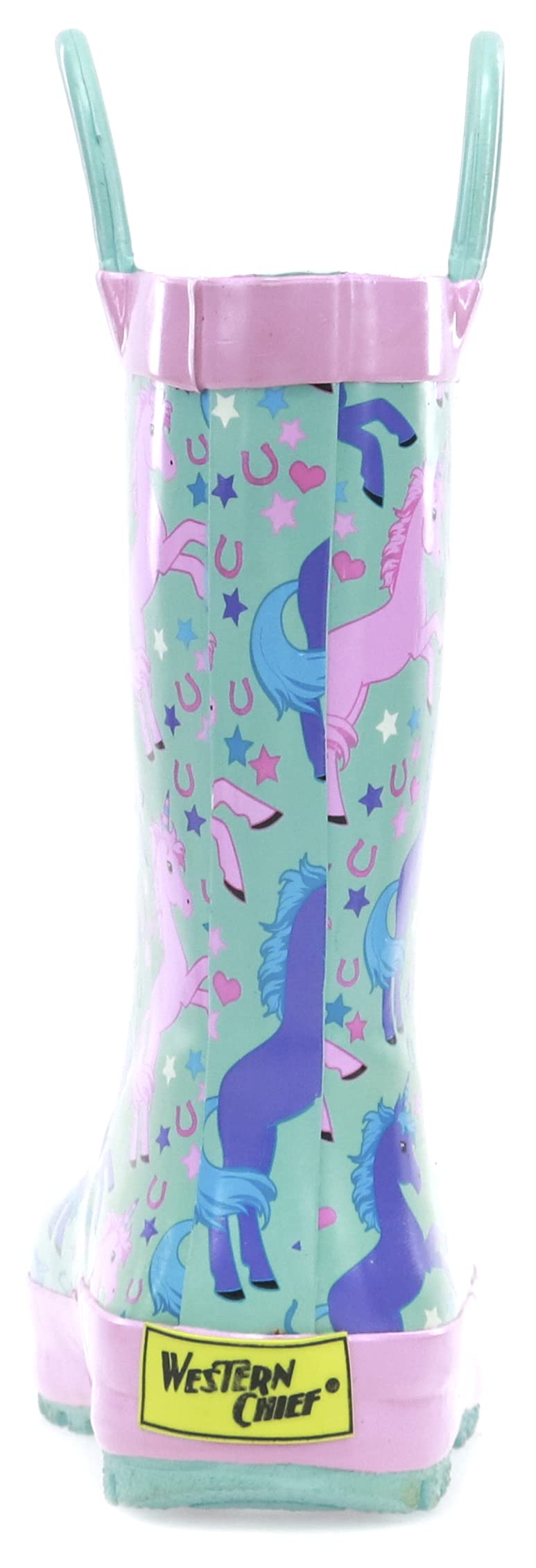 Western Chief Rain Boots with Pull on Handles for Toddlers and Kids - Premium Waterproof Boots for Boys and Girls - Image 5