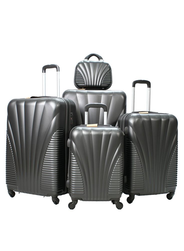 مورانو طقم حقائب من مورانو عصري ومناسب لجميع رحلاتك وتنقلاتك براحه وسهوله مكونه من 4 قطع وحقيبه عنايه شخصيه واحده قويه وصلبه وخفيفه الوزن - Image 1