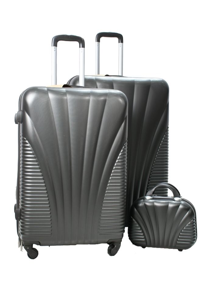 مورانو طقم حقائب من مورانو عصري ومناسب لجميع رحلاتك وتنقلاتك براحه وسهوله مكونه من 4 قطع وحقيبه عنايه شخصيه واحده قويه وصلبه وخفيفه الوزن - Image 3