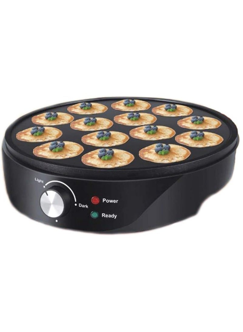 دينكس ماكينة صنع الفطائر الصغيرة 750.0 واط DX3405 باللون الأسود - Image 2