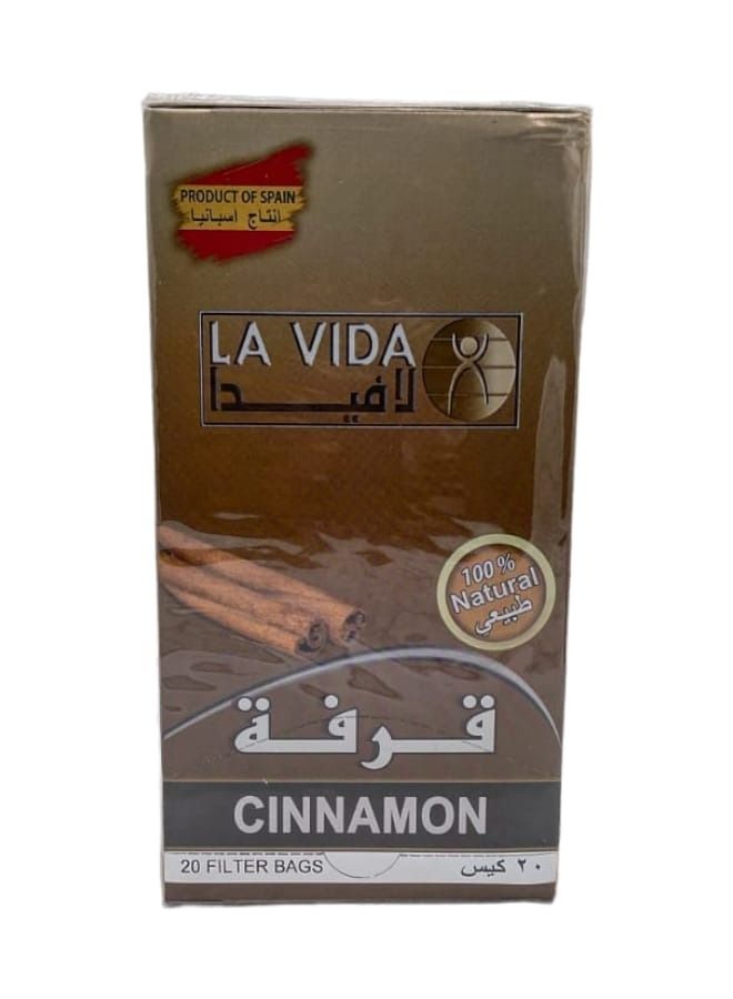 Lavida Cinnamon natural drink 20 sachets