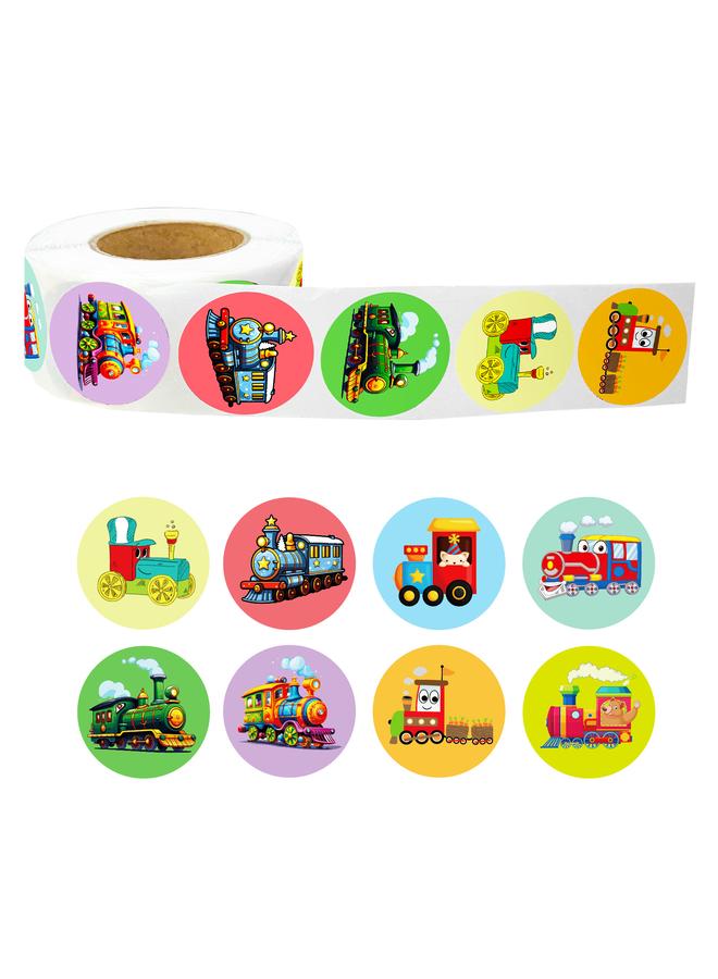 الأزرق جي دبليو بيع 500 قطعة/لفة من الرسوم المتحركة لطيف ، ومكافأة الأطفال ، وملصقات ، وكوب الماء ، وختم مواد الخيمة - Image 3