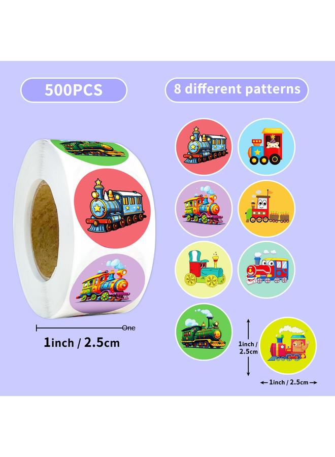 الأزرق جي دبليو بيع 500 قطعة/لفة من الرسوم المتحركة لطيف ، ومكافأة الأطفال ، وملصقات ، وكوب الماء ، وختم مواد الخيمة - Image 2