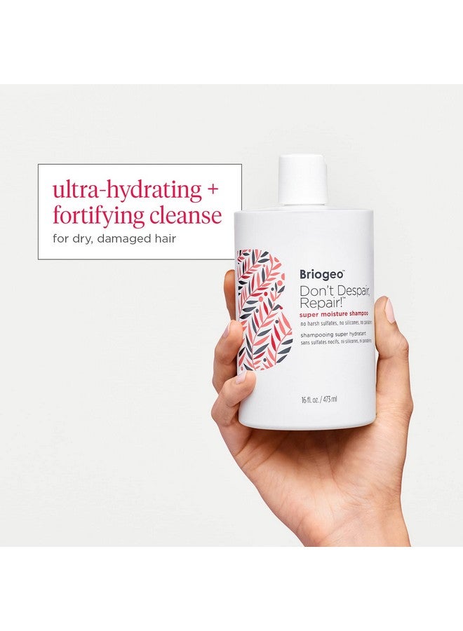 Briogeo Don'T Despair Repair Super Moisturizing Shampoo For Dry Damaged Hair Hair Shampoo With Argan Oil For Hair Hair Moisturizer Hair Treatment Sulfate Free Shampoo Protein Shampoo 16 Oz  - Image 3