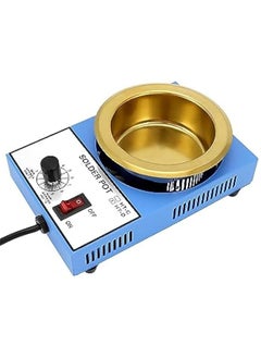 Arabest Solder Pot, 300W 110V, 100mm Soldering Bath Titanium Plate, Capacity 1500g 200-450°c,Include Extra 100mm pot& Solder Paste Scraper for Welding and Soldering Bath  - Image 3