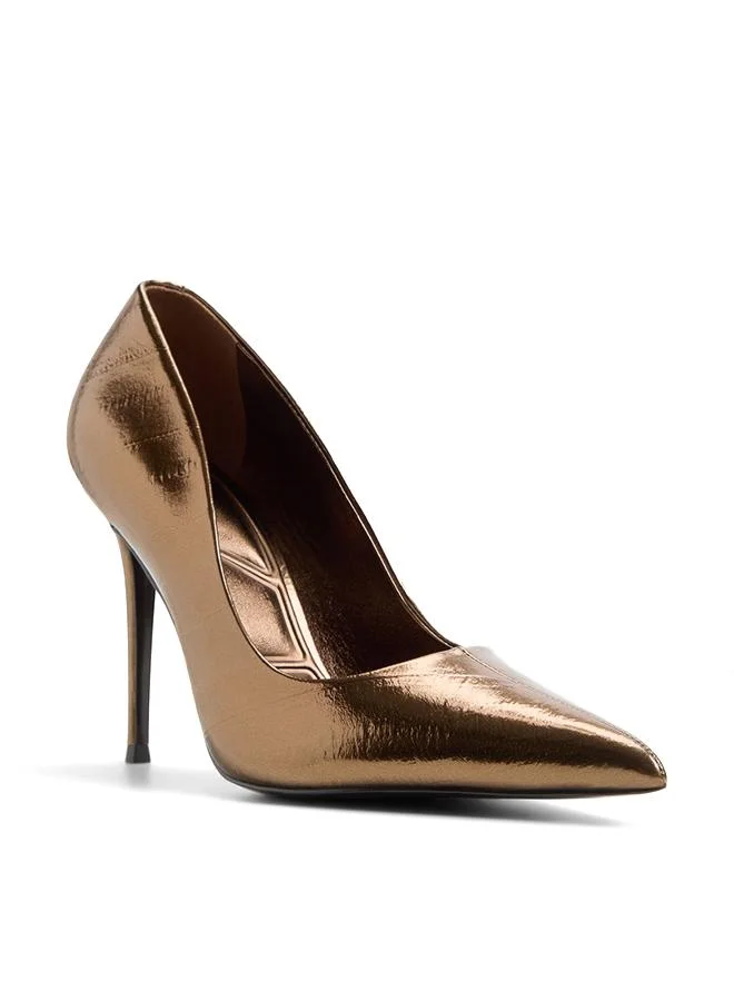 Aldo  Stazya Ladies Brown Heeled Shoes for Women | Best Price UAE