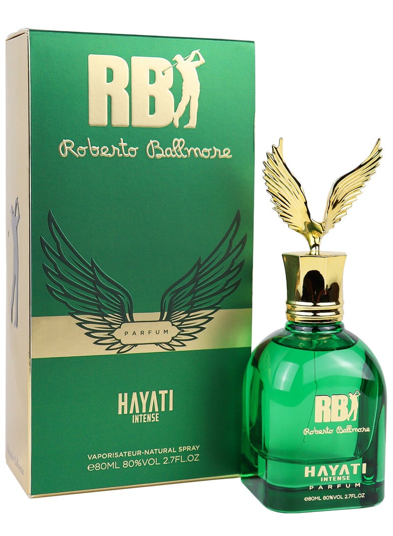 Roberto Ballmore Hayati Intense Vaporisateur Natural Spray - Parfum 80ml - Image 1
