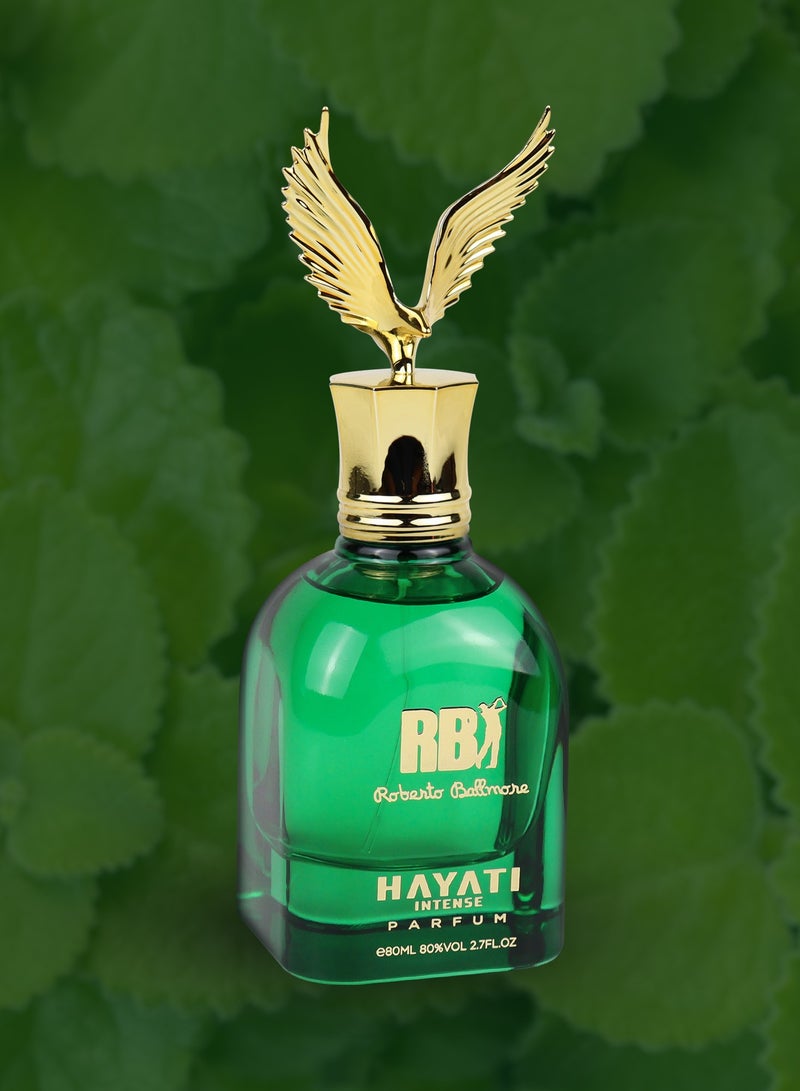 Roberto Ballmore Hayati Intense Vaporisateur Natural Spray - Parfum 80ml - Image 4