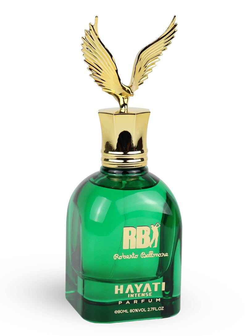Roberto Ballmore Hayati Intense Vaporisateur Natural Spray - Parfum 80ml - Image 2