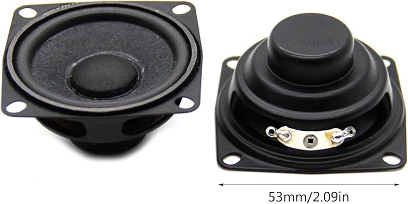 Black 8W 53mm Compact Internal Loudspeaker 2 Inch Versatile Compatible with Most Devices - Image 5