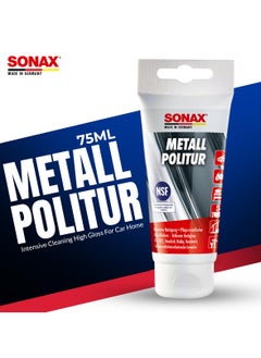 SONAX SONAX Metal Care Polish, Tarnish Remover And High Gloss 75ml  - Image 1