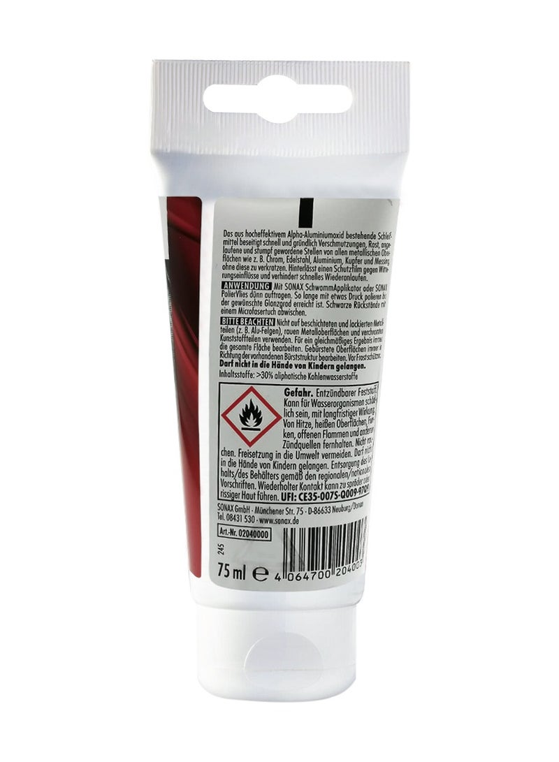 SONAX SONAX Metal Care Polish, Tarnish Remover And High Gloss 75ml - Image 4