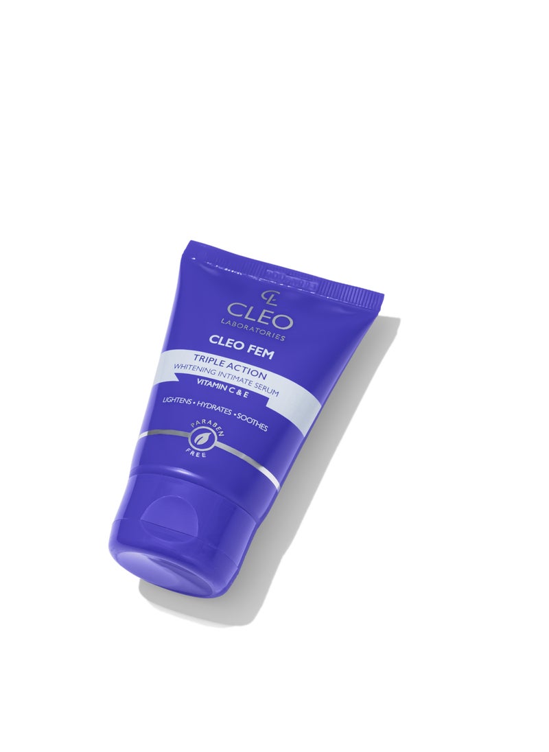 Cleo - Fem Triple Action whitening intimate serum - 30 ML - Image 1