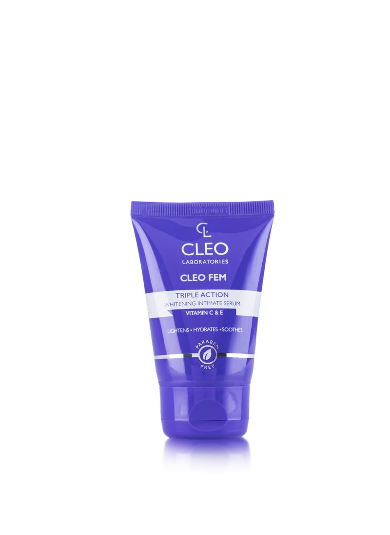 Cleo - Fem Triple Action whitening intimate serum - 30 ML - Image 1