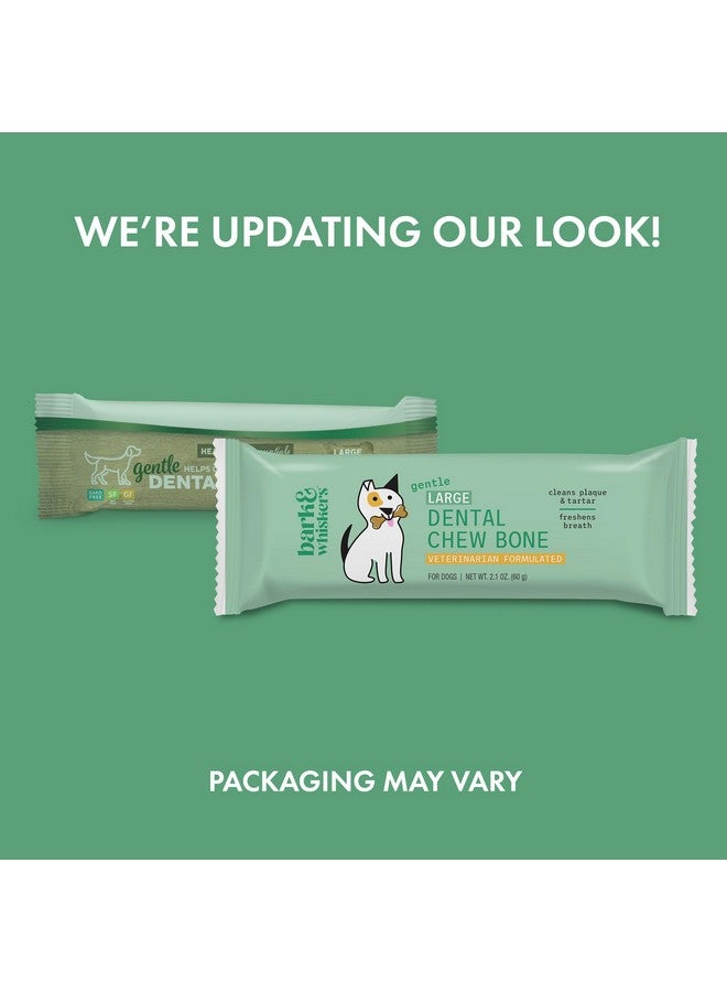 Dr. Mercola, Dental Chew Bones for Dogs, Large, 1 Box (12 Bones), Dog Dental Care That Helps Clean Teeth and Freshen Breath, Non GMO, Soy Free, Gluten Free - Image 2