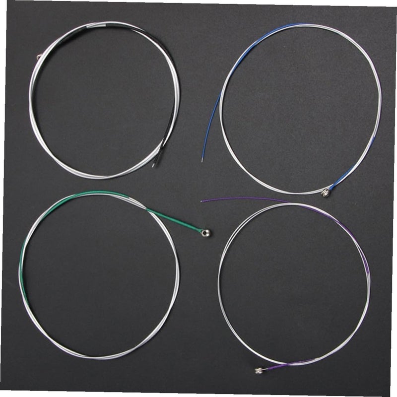 Healifty 8Pcs Violin Strings Full Set Replacement Kit with Ball End Acoustic Violin String Accessories for Improved Tone and Easy Installation - Image 3