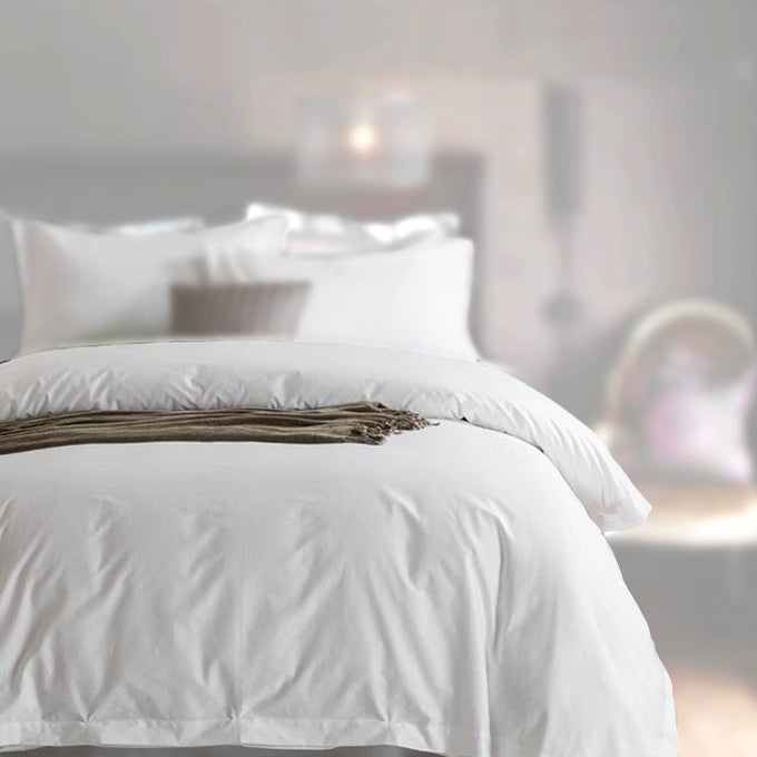 DUVET COVER 3SIDE ZIPPER TENCEL LYOCELL TRIPLEZIP SYSTEM SOFTEST 100 NATURAL 90X90 INCHES QUEEN