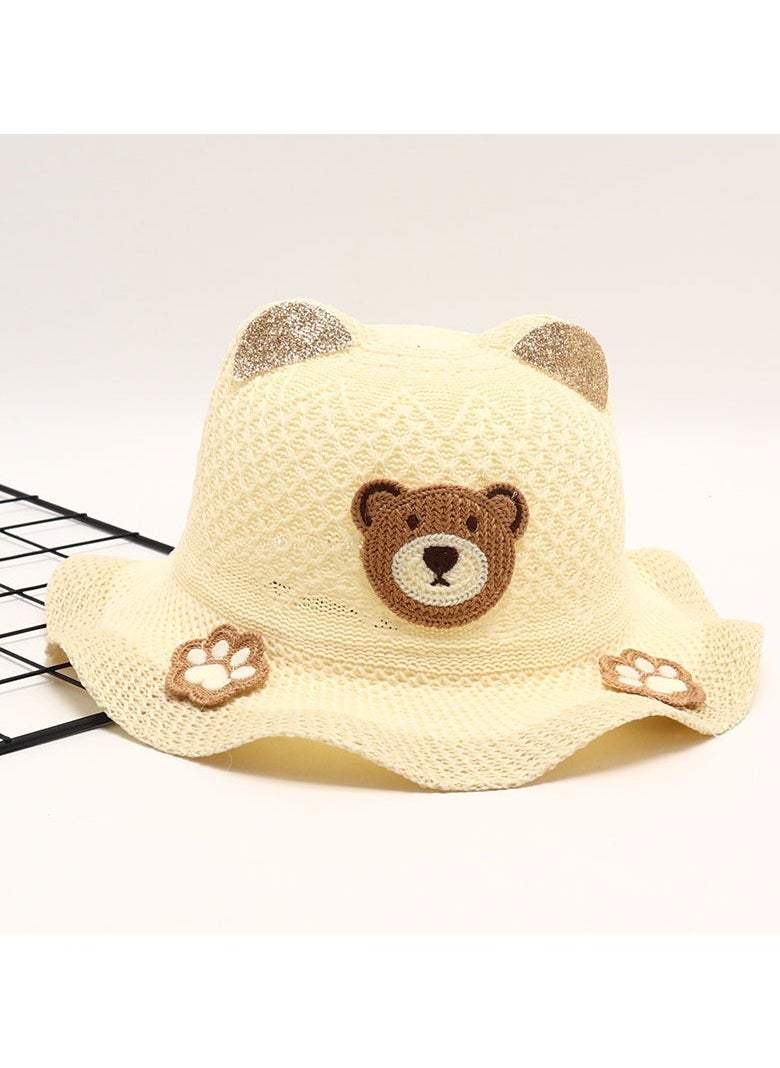 KUYING - New 2-8-Year-Old Children's Cartoon Sunscreen Hat - Image 1
