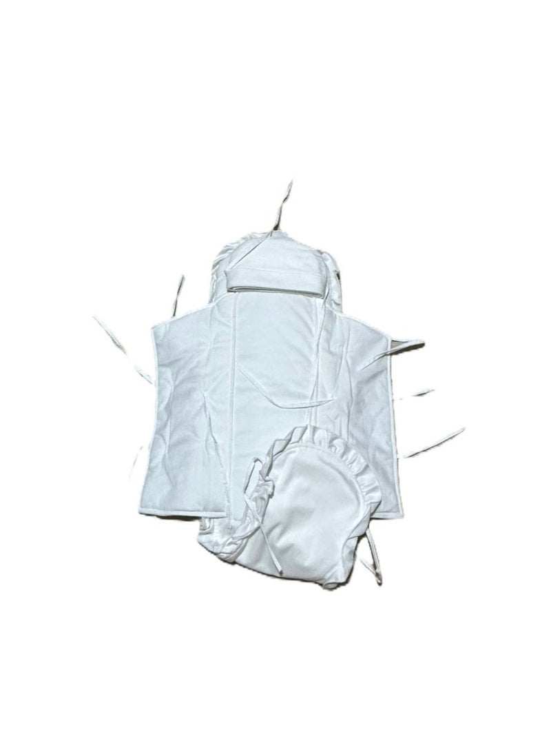 Soft and Portable Baby Cradle (Velvet)  - Image 3
