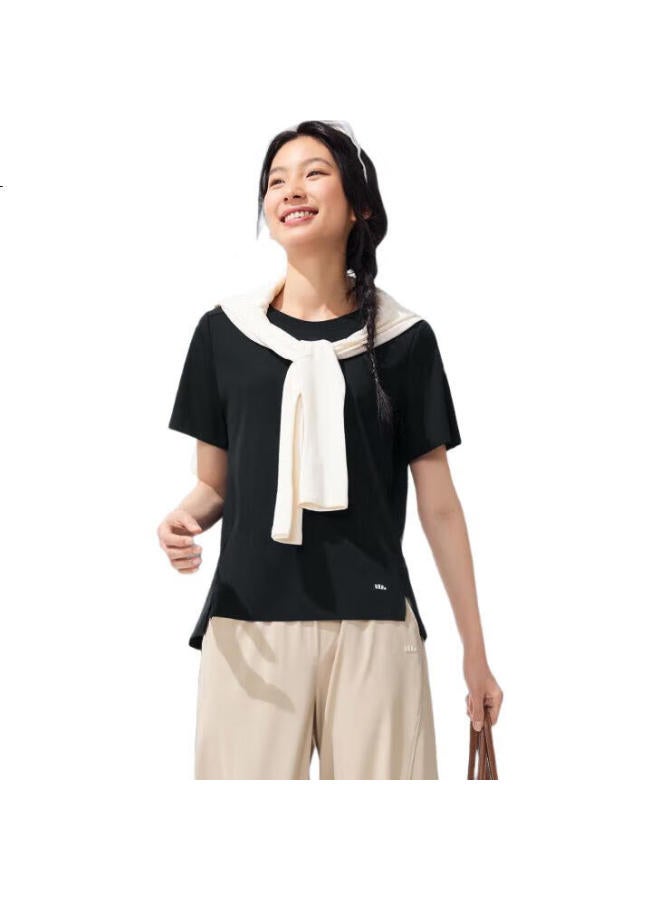 Beneunder Women'S Short Sleeve Cool Loose Fit Moisture Wicking Sun Protection Outdoor Sports All-Match T-Shirt Cc959 Creamy White S - Image 3
