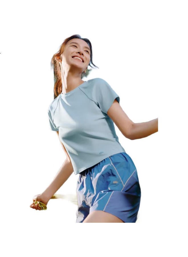 Beneunder Women'S Short Sleeve Cool Loose Fit Moisture Wicking Sun Protection Outdoor Sports All-Match T-Shirt Cc959 Creamy White S - Image 2