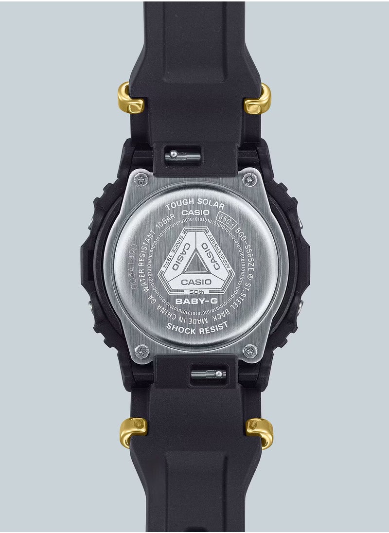 Baby-G BGD-S565ZE-1DR 50TH ANNIVERSARY Limited Edition Digital Women's Tough Solar Watch IN NEW BOX  - Image 3