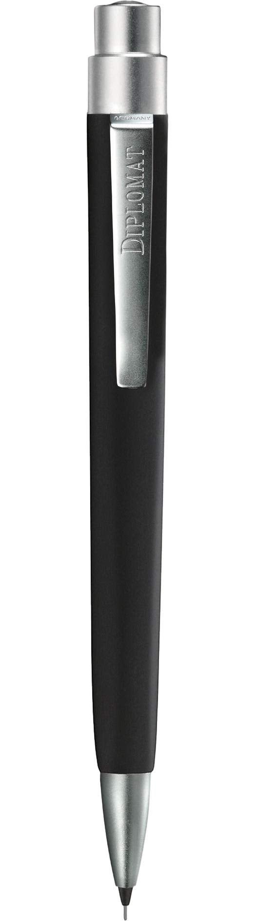 Diplomat Magnum Soft Touch Black Mechanical Pencil