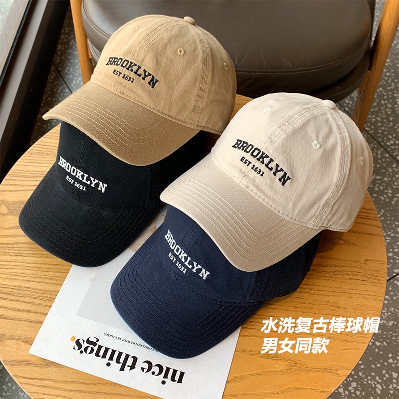 Japanese Letter Baseball Cap, Unisex, Soft Top, Face Slimming - Image 3