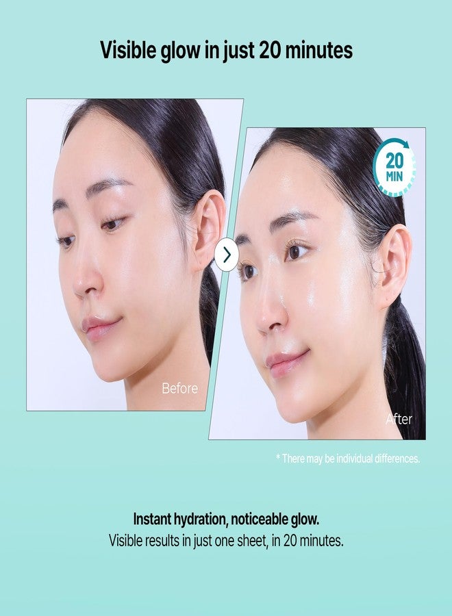 EDIT.B Waterfull Gummy Mask 5 Pcs, Hydrating Korean Daily Skincare Facial Sheet Mask for Sensitive Skin, Skin-Adhering Gummy Texture for Intense Moisture & Soothing Care, Calming, Brightening (MILK) - Image 5