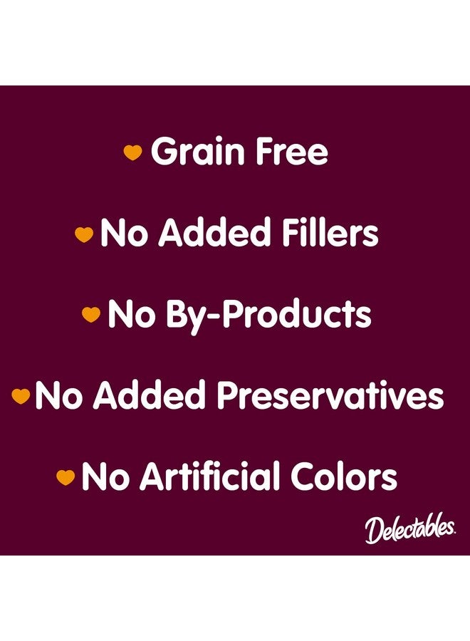 هارتز ديلكتابلز، مكافآت القطط الرطبة القابلة لللعق، بنكهة التونة والسلمون، 1.4 أونصة (عبوة من 12 قطعة) - Image 4