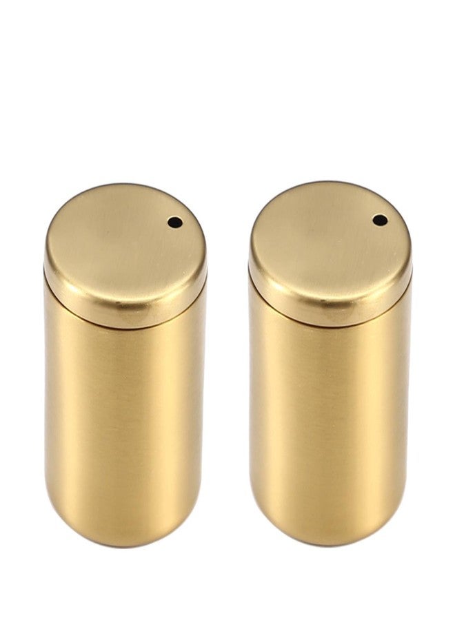 Gsycle 2PCS Gold Toothpick Holder, Toothpick Dispenser Toothpick Box Stainless Steel Toothpick Holder Toothpick Case for Kitchen Restaurant - Image 1