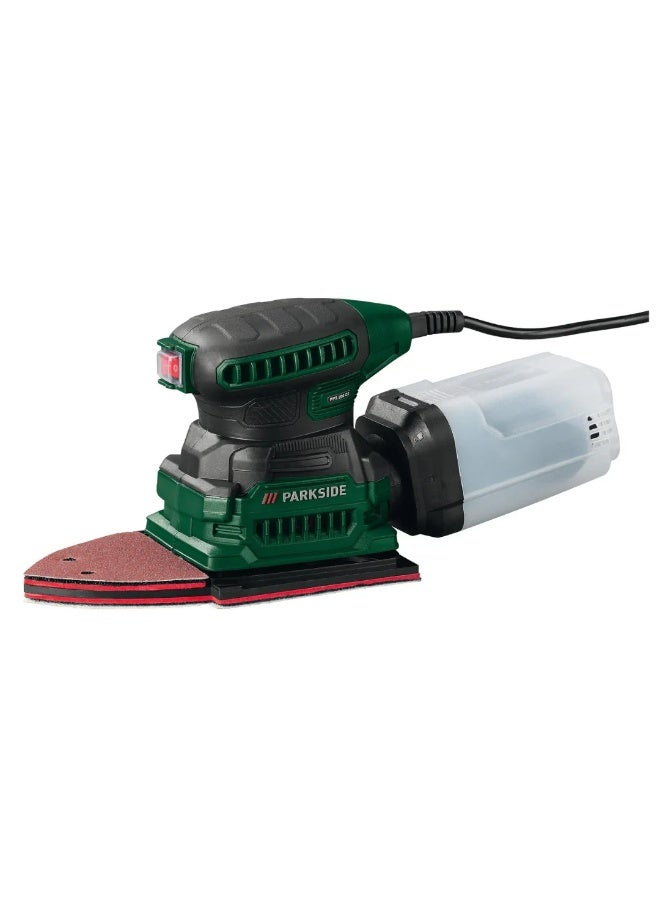 Parkside 2-in-1 Detail and Orbital Sander with Integrated Dust Extraction – High Performance Woodworking Power Tool - Image 5