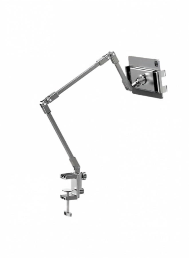 YelaJoy Adjustable Phone and Tablet Stand, Heavy-Duty Flexible Arm Compatible with 4.5-12.9 Inch Devices, 360-Degree Rotating Stand, Suitable for Desktops, Countertops, and Bedside Tables - Image 1