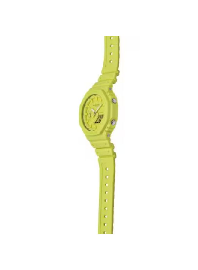 CASIO Resin Analog+Digital Wrist Watch GA-2100-9A9DR - Image 4