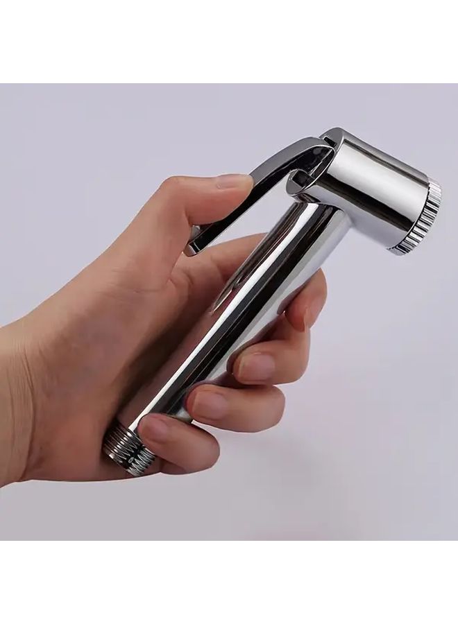 Adjustable Bidet Sprayer Kit With Long Spray Gun And 78 74 Inch Gray Telescopic Hose - Image 5