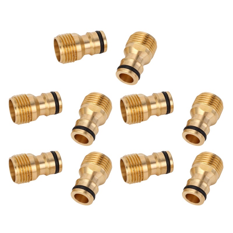 10PCS Dishwasher Faucet Adapters Snap Connection Brass Sink Faucet Adapter for Portable Washer - Image 3