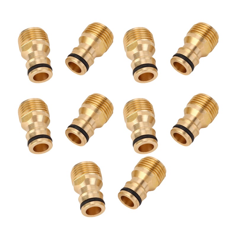 10PCS Dishwasher Faucet Adapters Snap Connection Brass Sink Faucet Adapter for Portable Washer - Image 5