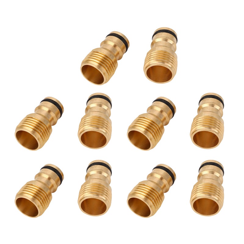 10PCS Dishwasher Faucet Adapters Snap Connection Brass Sink Faucet Adapter for Portable Washer - Image 4