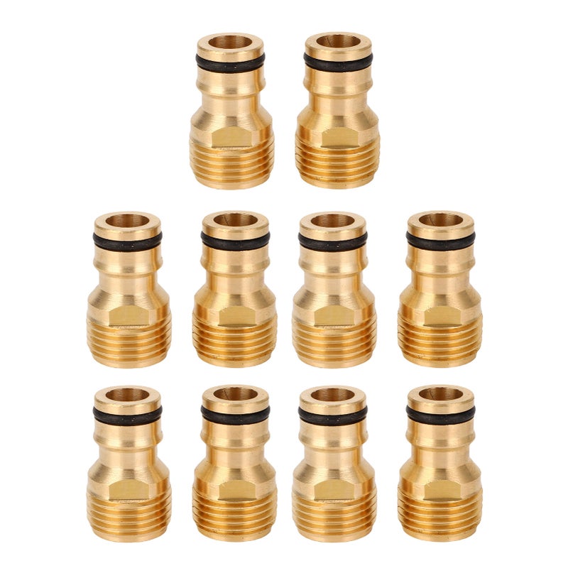 10PCS Dishwasher Faucet Adapters Snap Connection Brass Sink Faucet Adapter for Portable Washer - Image 2