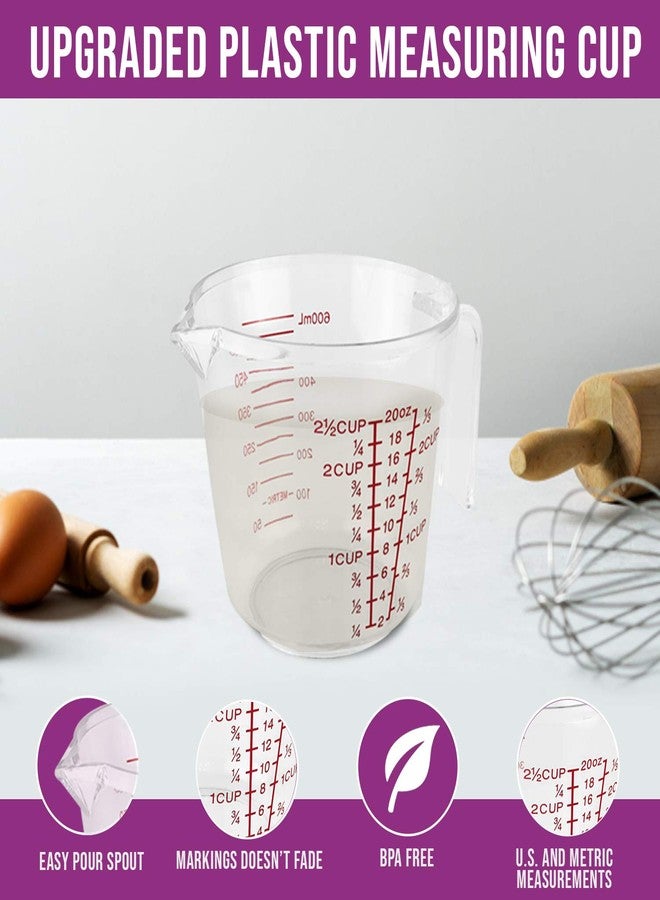 CONTROL KITCHEN Measuring Cups and Spoons Set 11 Piece. Includes 10 Stainless Steel Measuring Spoons and Cups Set and 1 Plastic Measuring Cup. Liquid Measuring Cups Set and Dry Metal Measuring Cup Set - Image 4