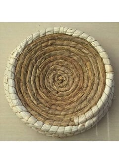 fashionhome Hand-woven Large Rabbit Nest Summer Breathable Natural Straw Mat  - Image 1