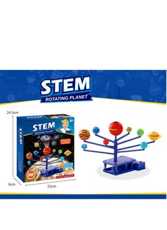 STEM Power planet, with projection automatic rotation ,Science and Physics home chemical lab Educational Game for kids and It is an educational game that helps focus, creativity,Children's DIY 6+ Years  - Image 3