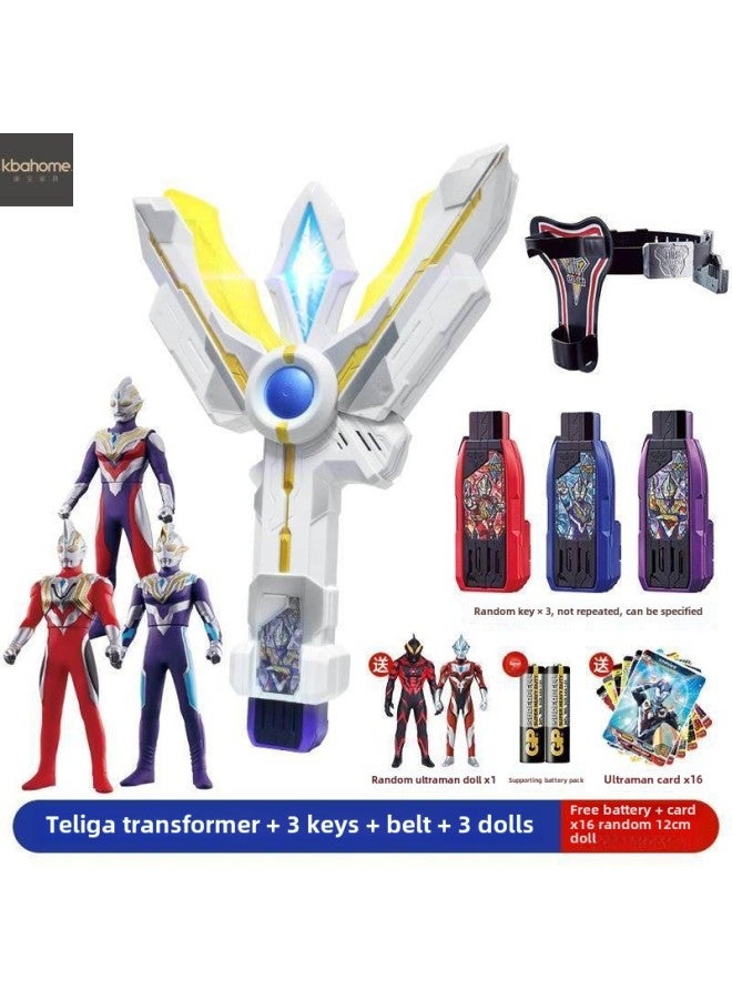 Telly Frame Treca Kligata Case Gat Plus Stunt Plus Altman Transformer Mini Edition-Color:Small Gift Box Transformer + 3 Keys + Belt + 3 Dolls Free 1 Doll Card  - Image 1