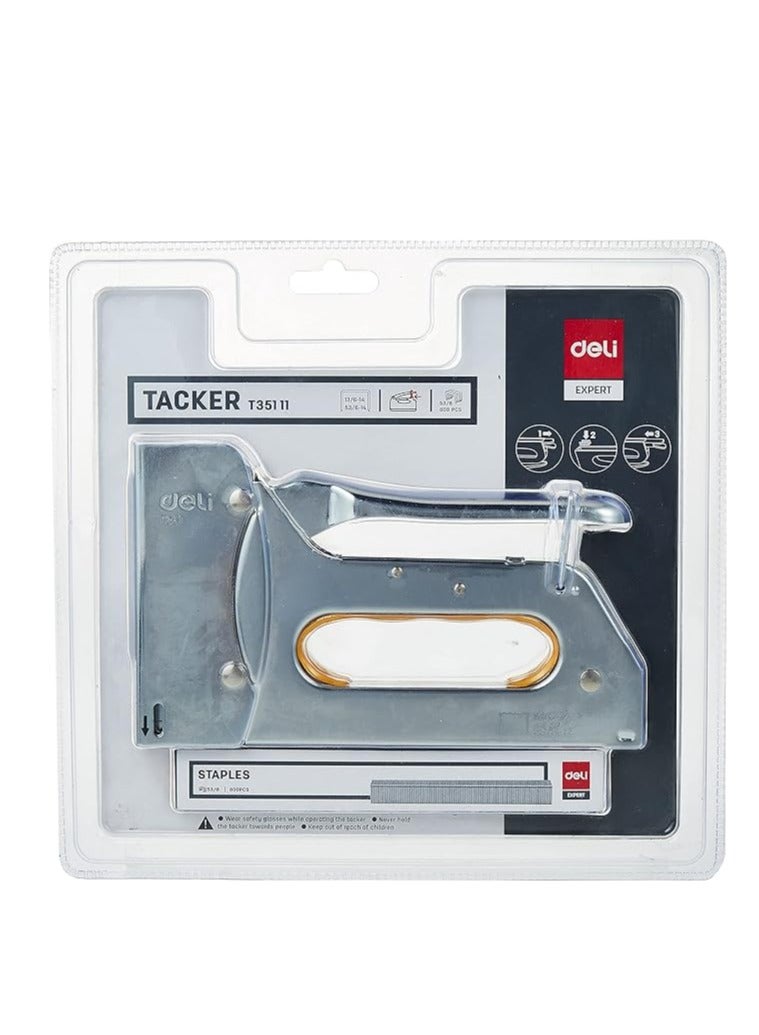 deli Heavy Duty Metal Tacker 14mm Thickness - Image 1