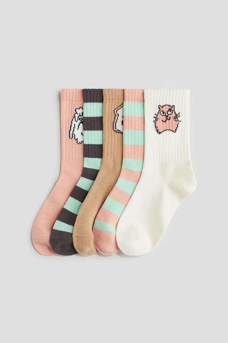H&M 5-pack socks