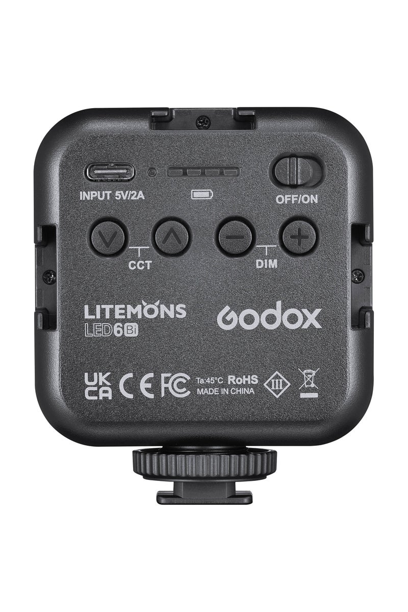 Godox Godox Litemons Bi-Color Pocket-Size LED Video Light (3200 to 6500K)  - Image 4